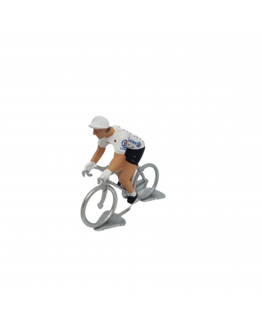 Increvable PRO : Figurine cycliste maillot à pois Tour de France années 50  - increvable.com 