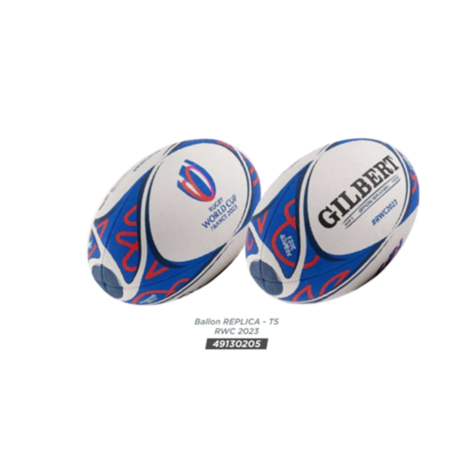 Gilbert Ballon France Rugby, Réplica T5 